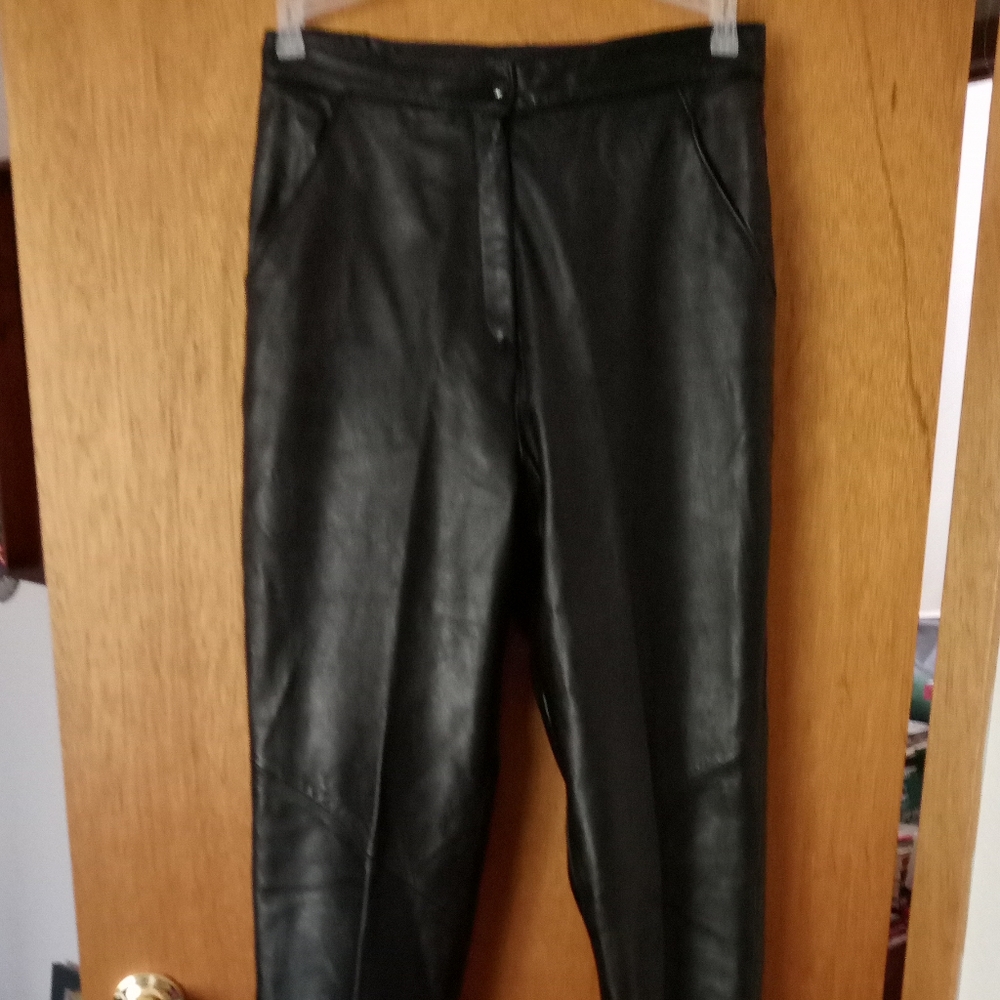 Ladies Positano Genuine Leather Pants size 12